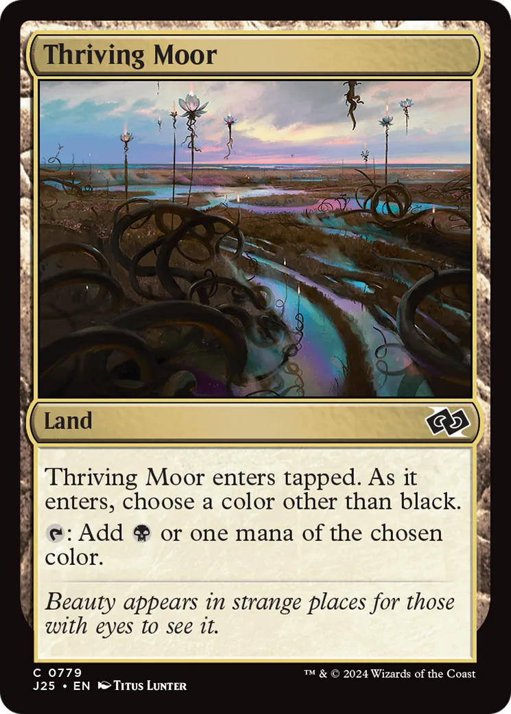 Thriving Moor — Foundations Jumpstart — Magic: The Gathering