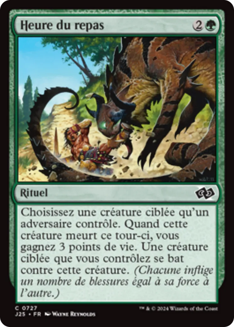 Heure du repas — Foundations Jumpstart — Magic: The Gathering