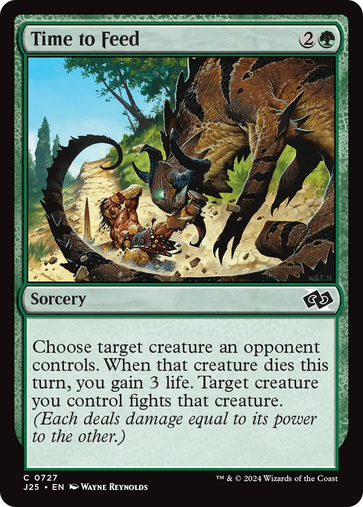 Time to Feed — Foundations Jumpstart — Magic: The Gathering