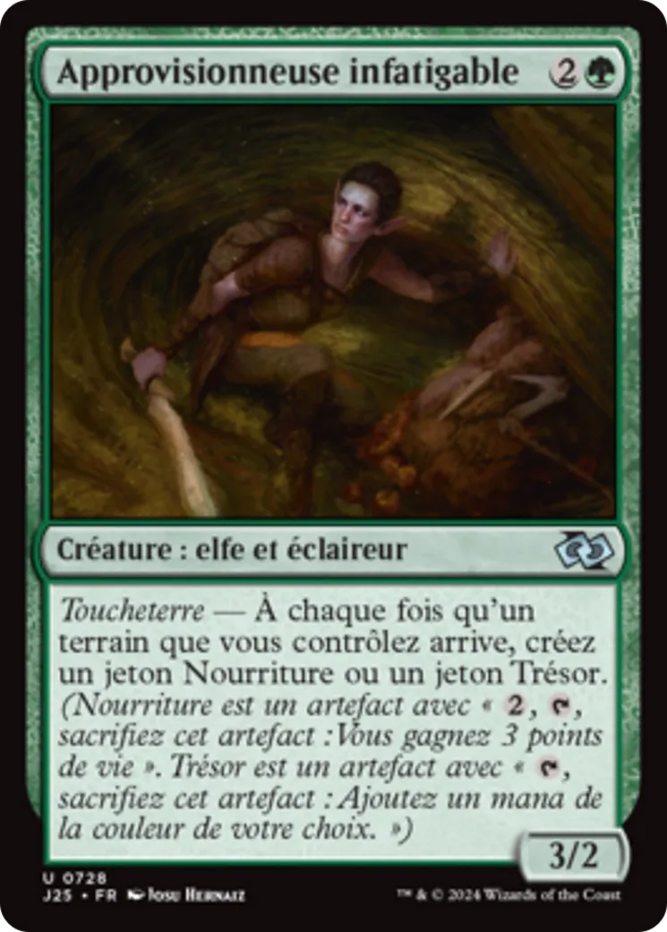 Approvisionneuse infatigable — Foundations Jumpstart — Magic: The Gathering