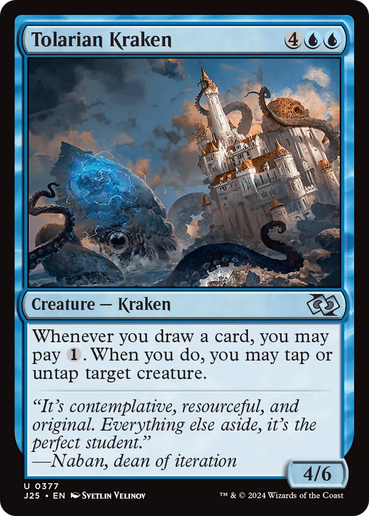 Tolarian Kraken — Foundations Jumpstart — Magic: The Gathering