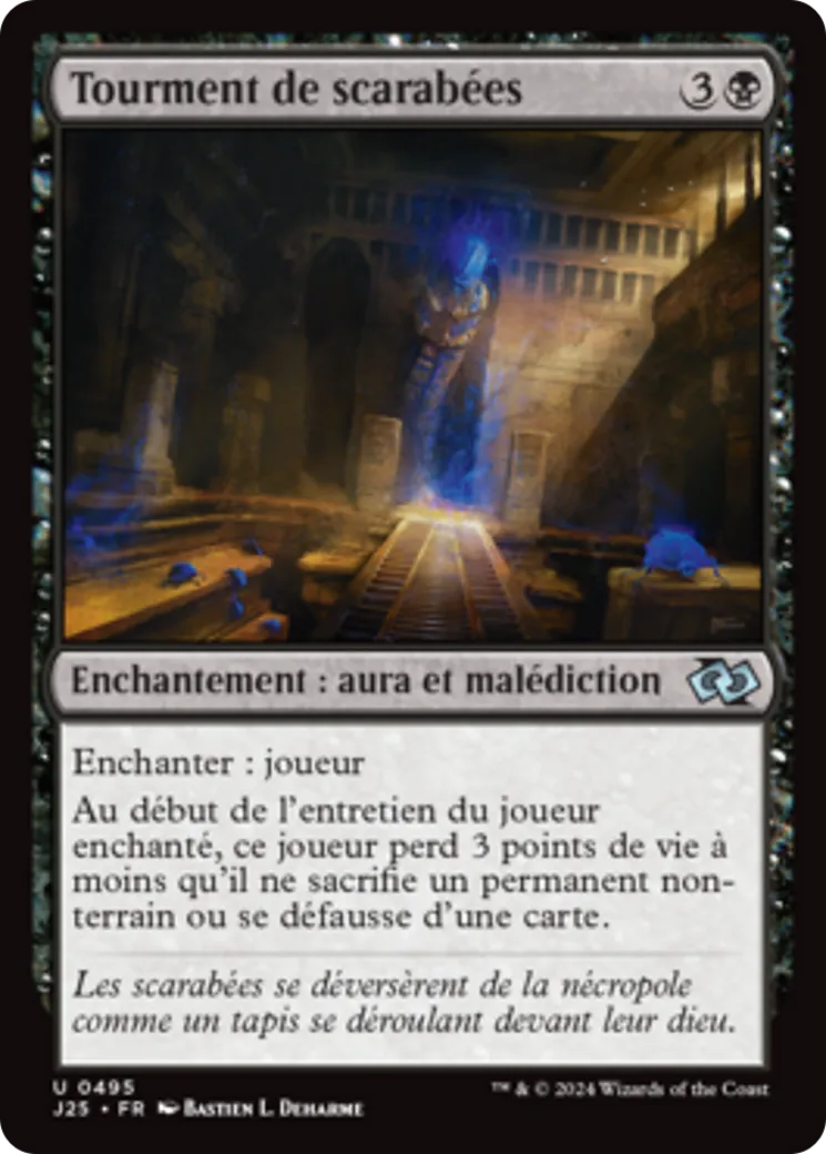Tourment de scarabées — Foundations Jumpstart — Magic: The Gathering