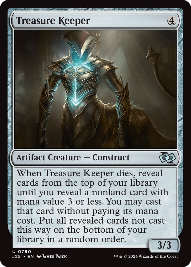 Gardien du trésor — Foundations Jumpstart — Magic: The Gathering