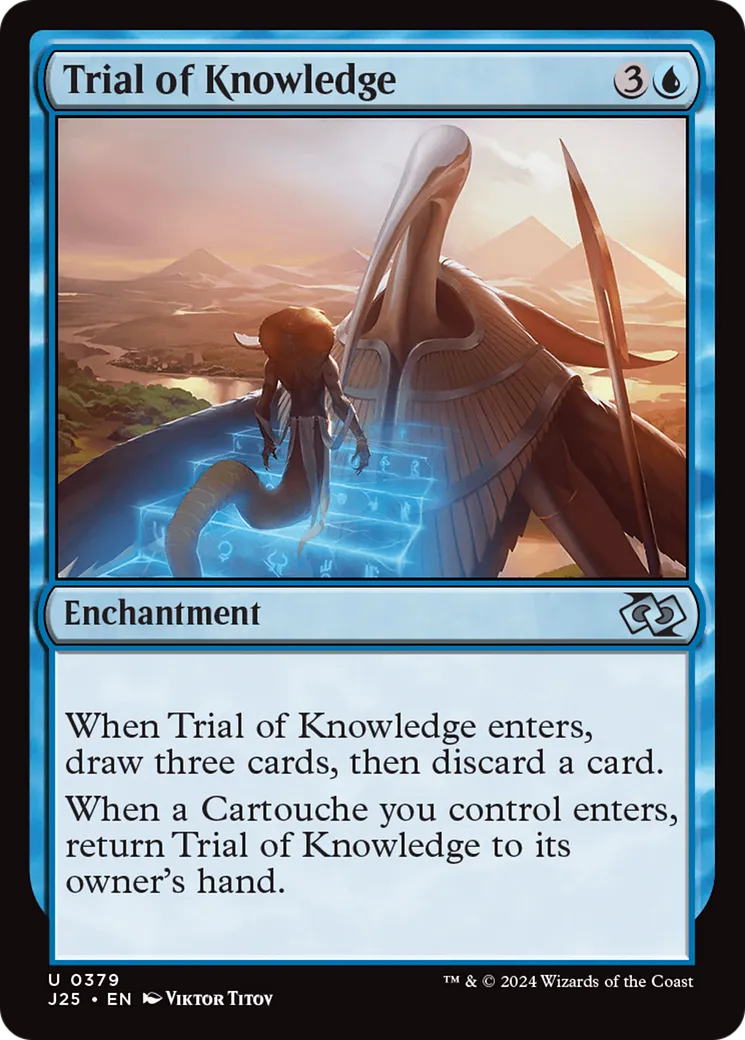 Trial of Knowledge — Foundations Jumpstart — Magic: The Gathering