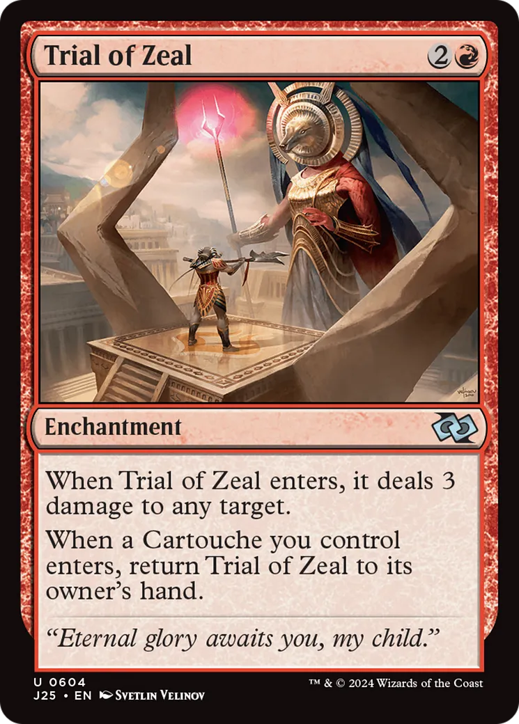 Épreuve de zèle — Foundations Jumpstart — Magic: The Gathering
