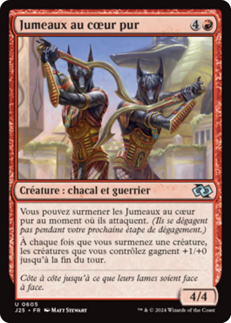 Jumeaux au cœur pur — Foundations Jumpstart — Magic: The Gathering