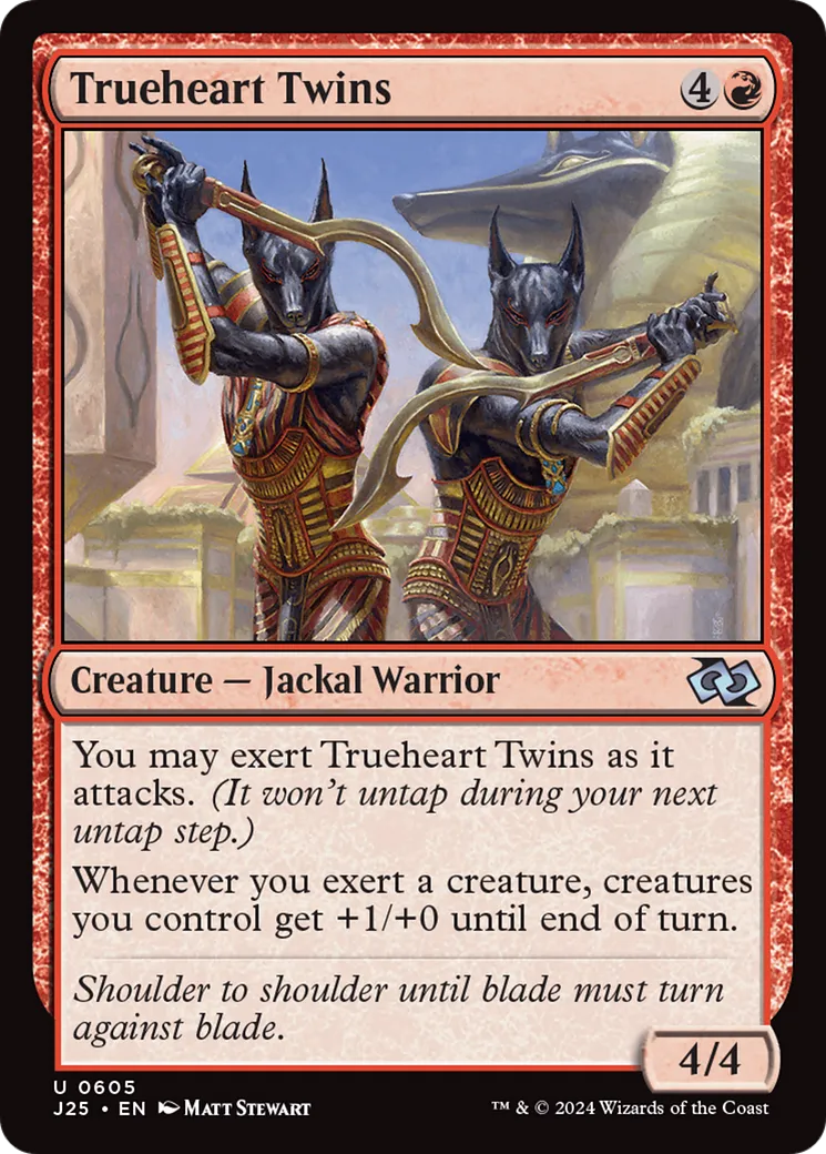 Trueheart Twins — Foundations Jumpstart — Magic: The Gathering