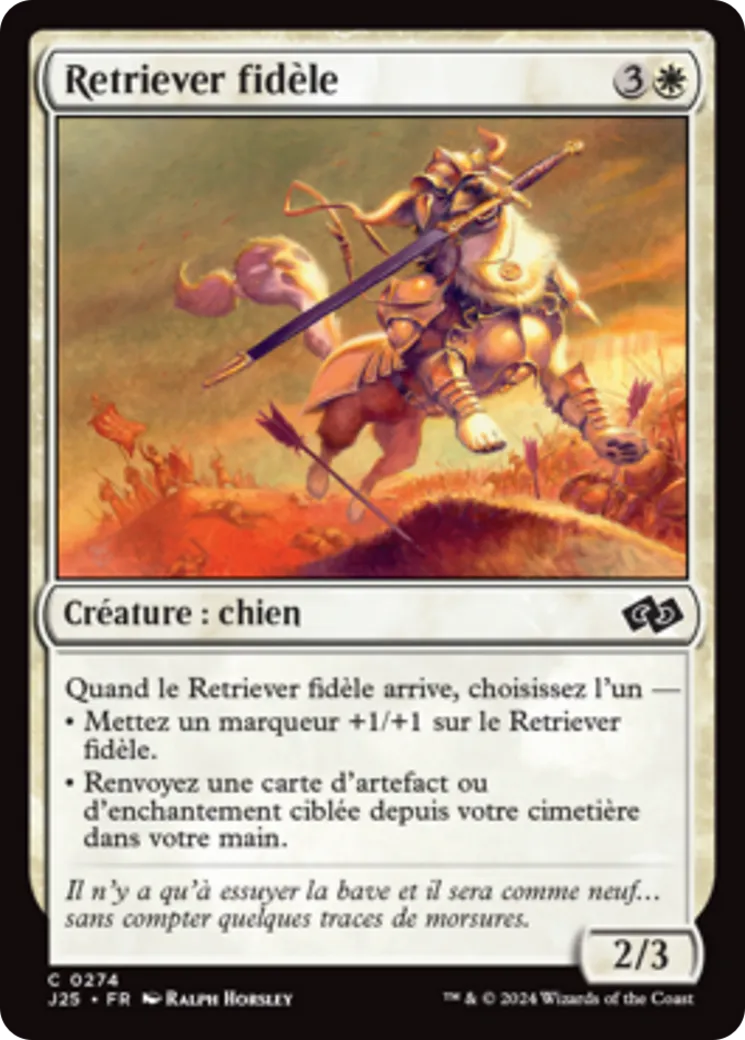 Retriever fidèle — Foundations Jumpstart — Magic: The Gathering