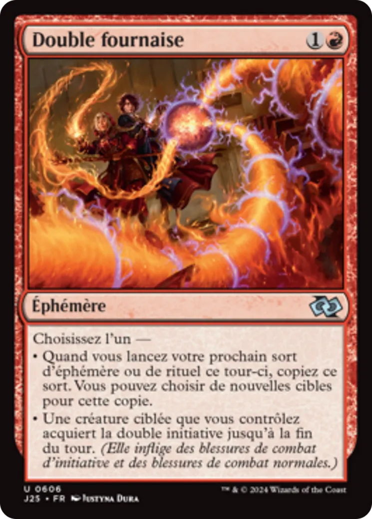 Double fournaise — Foundations Jumpstart — Magic: The Gathering