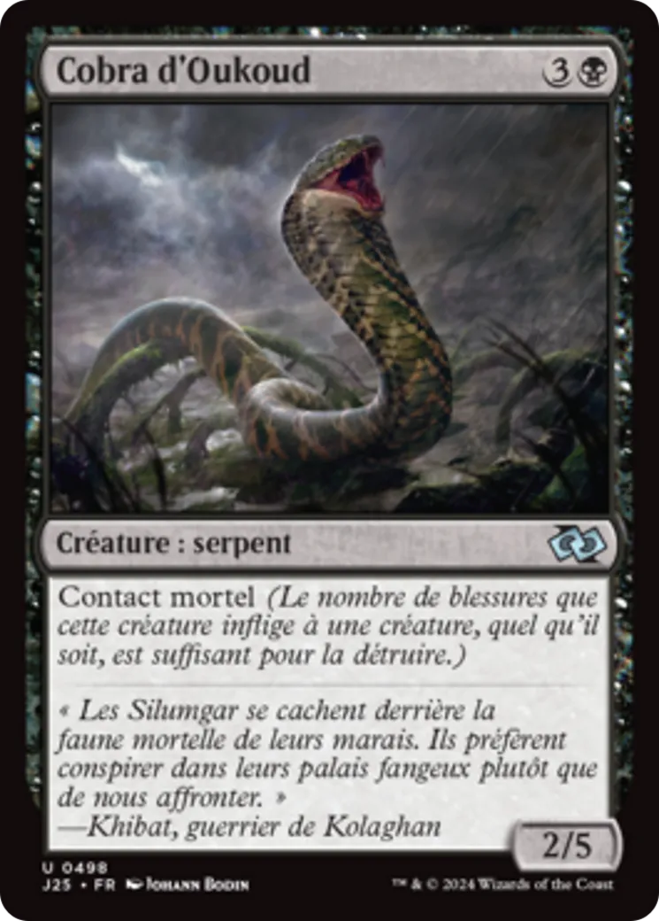 Cobra d'Oukoud — Foundations Jumpstart — Magic: The Gathering