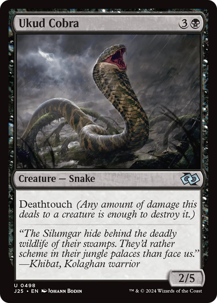 Ukud Cobra — Foundations Jumpstart — Magic: The Gathering