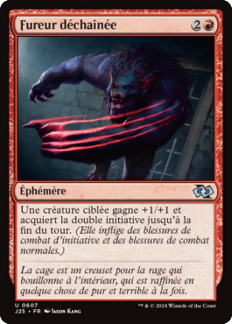 Fureur déchaînée — Foundations Jumpstart — Magic: The Gathering