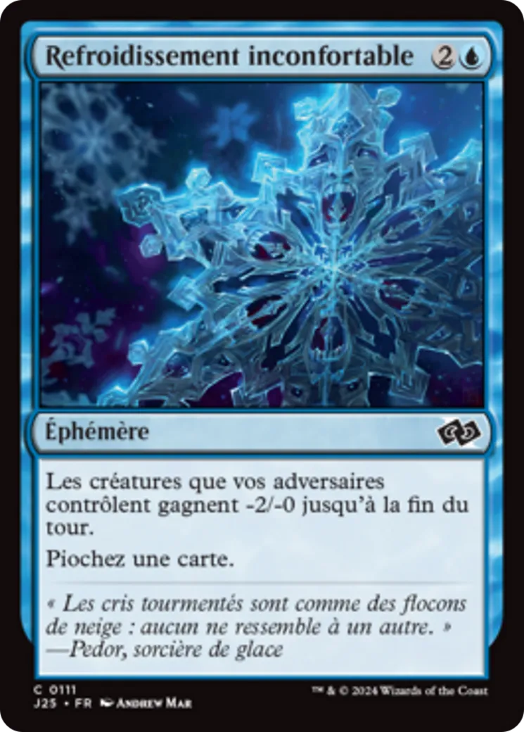 Refroidissement inconfortable — Foundations Jumpstart — Magic: The Gathering