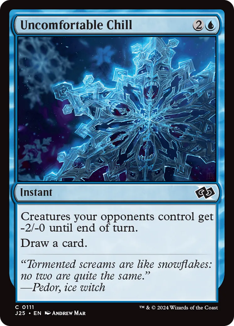 Refroidissement inconfortable — Foundations Jumpstart — Magic: The Gathering