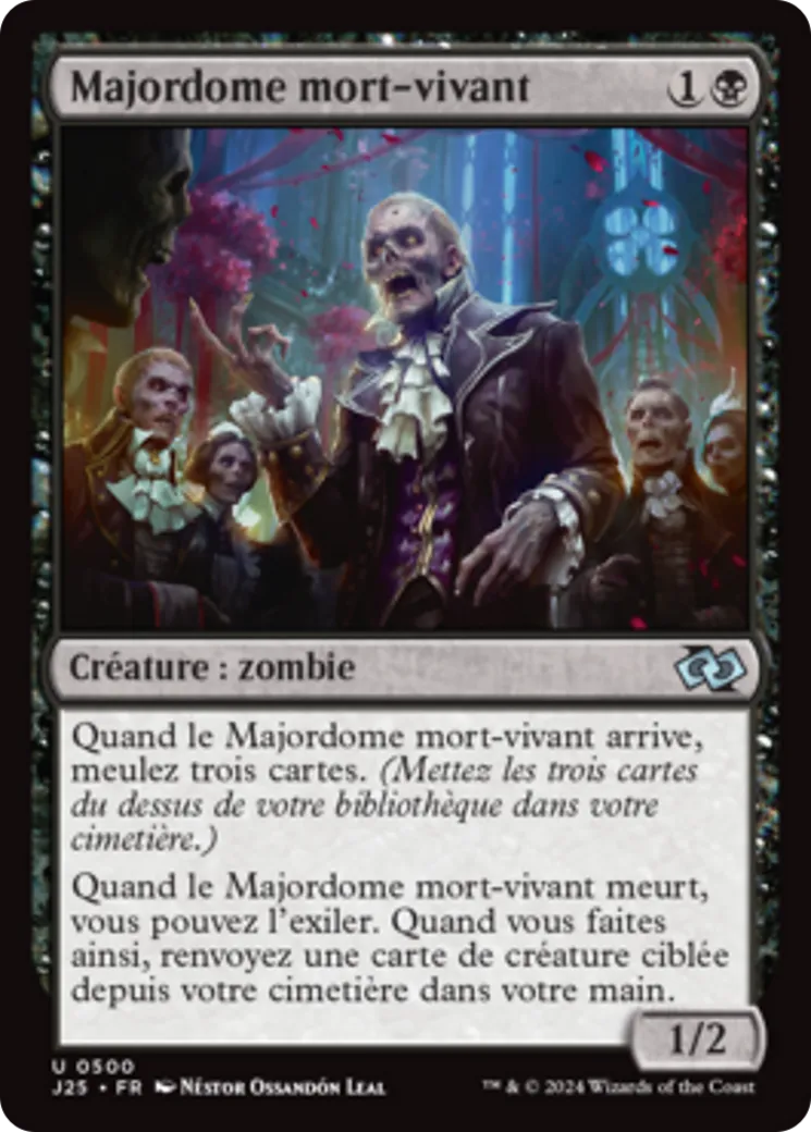 Majordome mort-vivant — Foundations Jumpstart — Magic: The Gathering