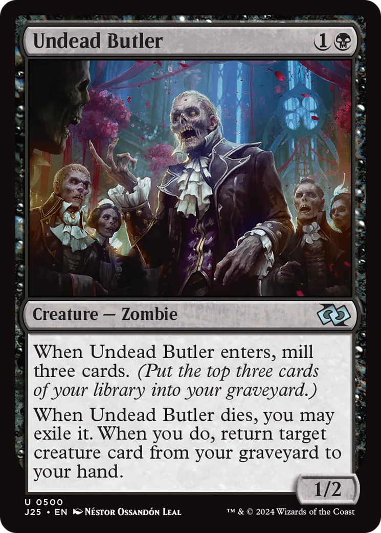 Undead Butler from Foundations Jumpstart - Magic: The Gathering