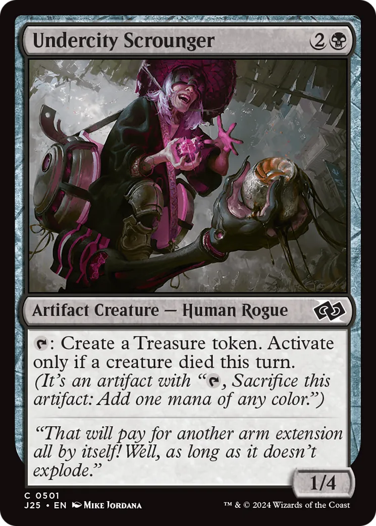 Undercity Scrounger — Foundations Jumpstart — Magic: The Gathering