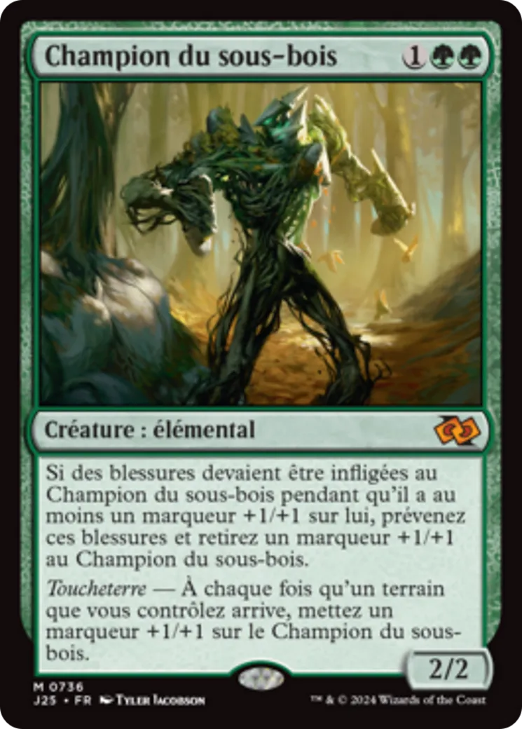 Champion du sous-bois — Foundations Jumpstart — Magic: The Gathering