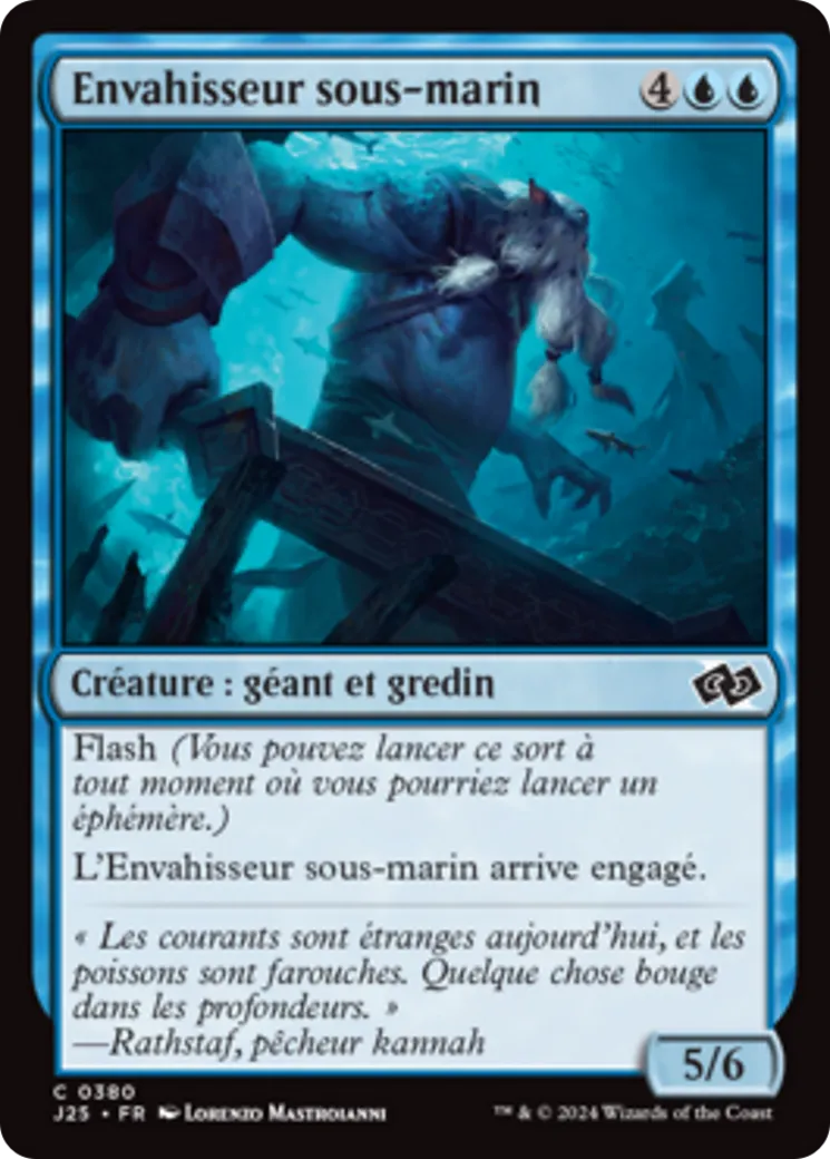 Envahisseur sous-marin — Foundations Jumpstart — Magic: The Gathering