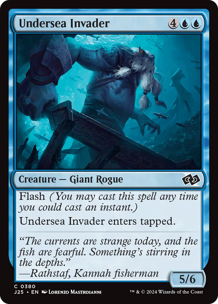 Undersea Invader — Foundations Jumpstart — Magic: The Gathering