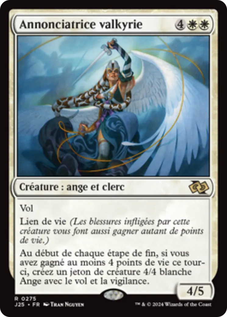 Annonciatrice valkyrie — Foundations Jumpstart — Magic: The Gathering