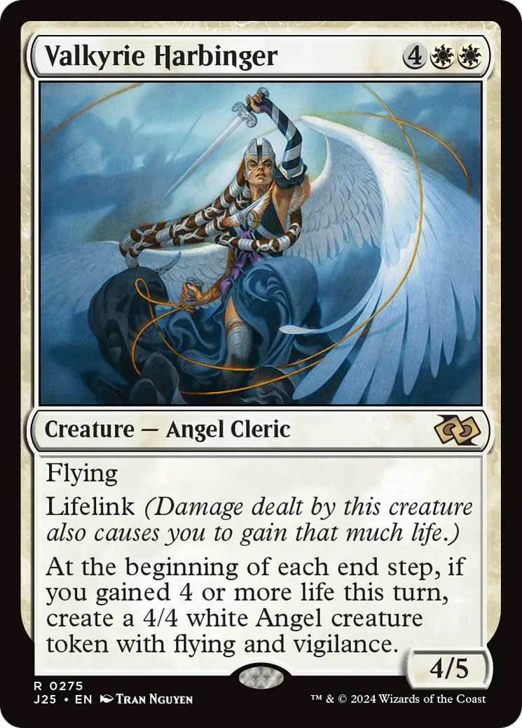 Valkyrie Harbinger — Foundations Jumpstart — Magic: The Gathering