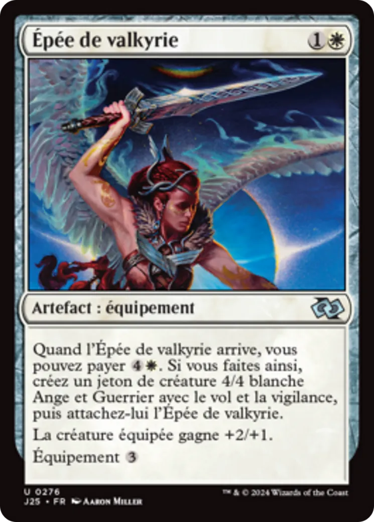 Épée de valkyrie — Foundations Jumpstart — Magic: The Gathering