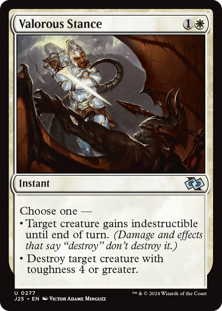 Valorous Stance — Foundations Jumpstart — Magic: The Gathering