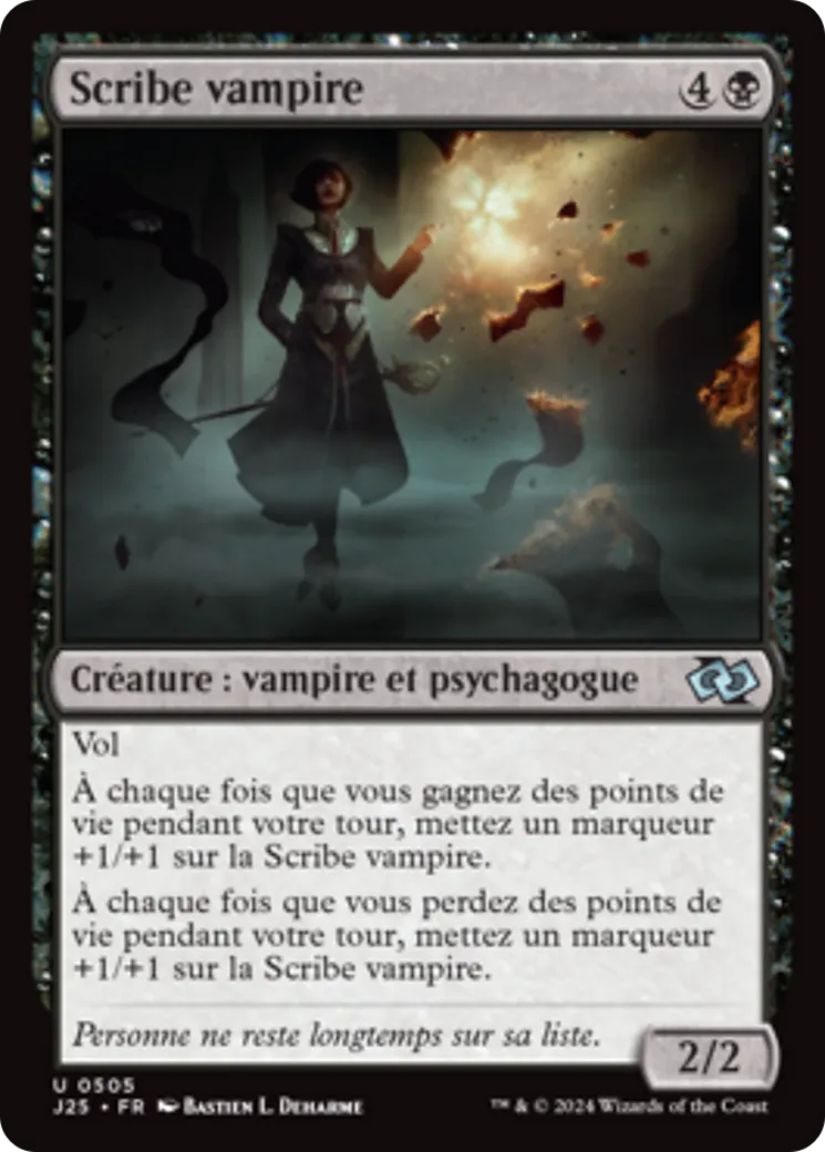 Scribe vampire — Foundations Jumpstart — Magic: The Gathering