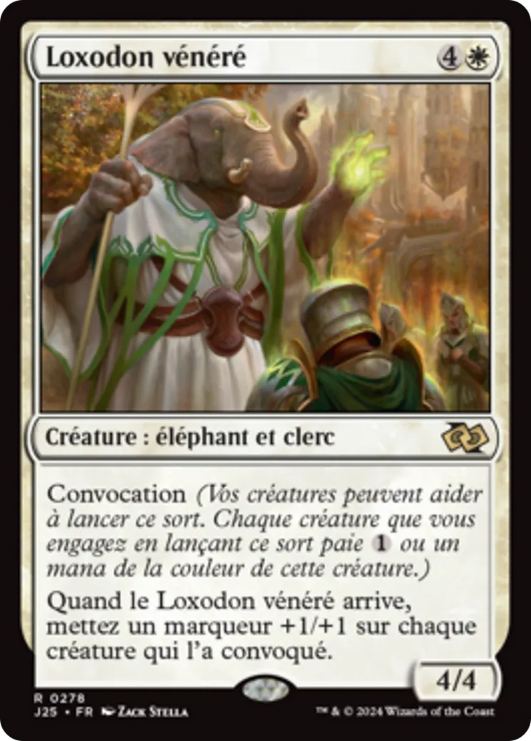 Loxodon vénéré — Foundations Jumpstart — Magic: The Gathering