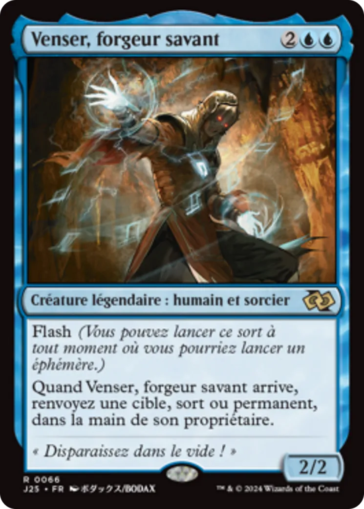 Venser, forgeur savant — Foundations Jumpstart — Magic: The Gathering