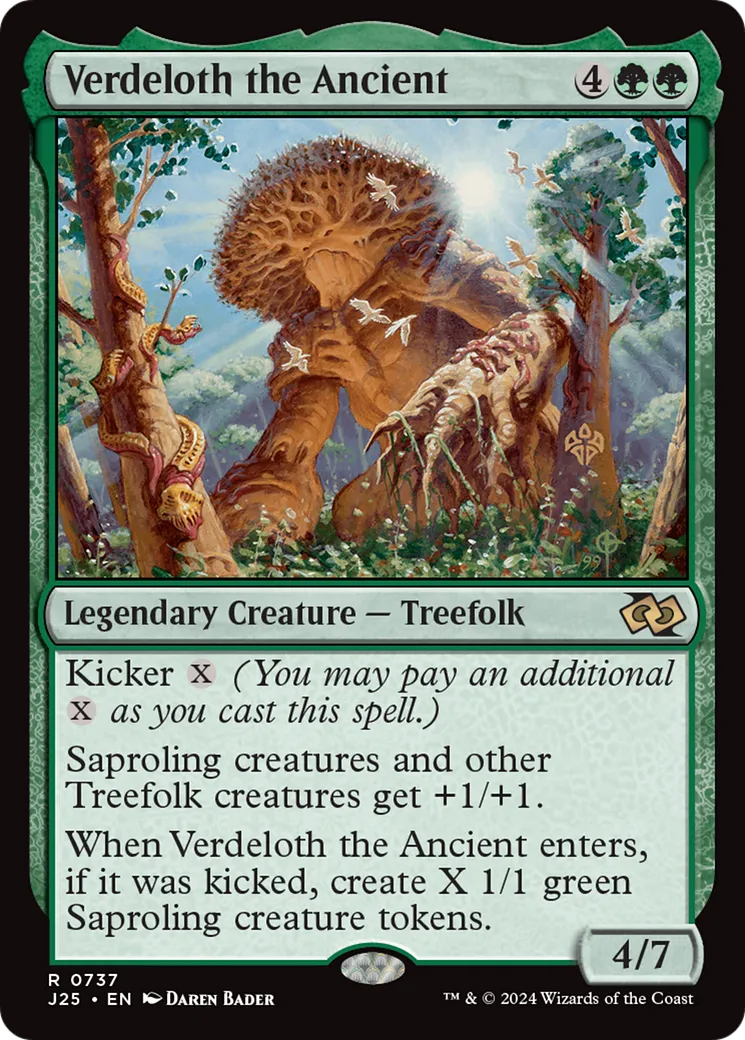 Verdeloth the Ancient — Foundations Jumpstart — Magic: The Gathering