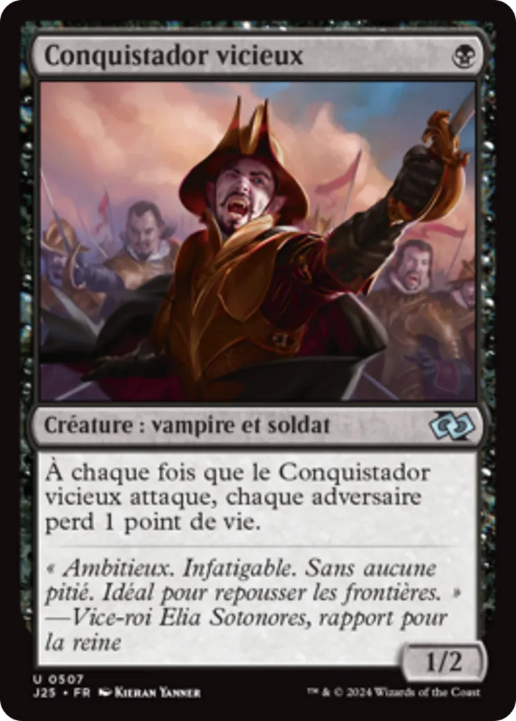 Conquistador vicieux — Foundations Jumpstart — Magic: The Gathering