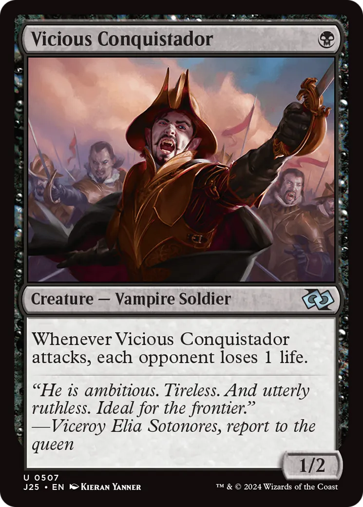 Vicious Conquistador — Foundations Jumpstart — Magic: The Gathering