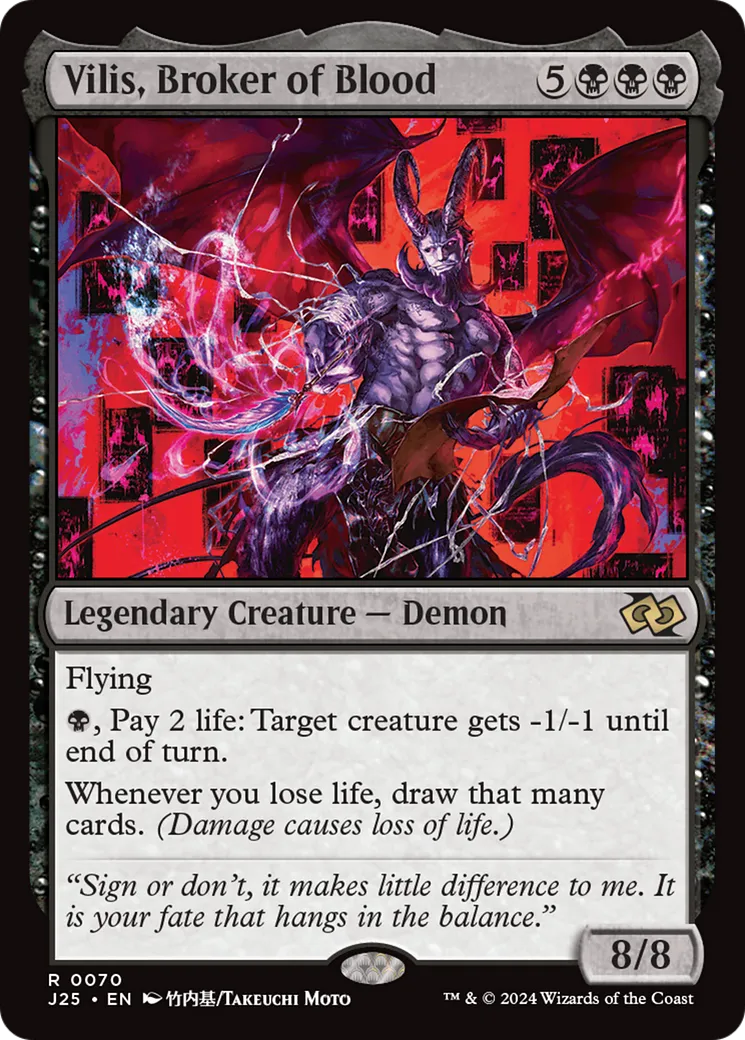 Vilis, courtier de sang — Foundations Jumpstart — Magic: The Gathering
