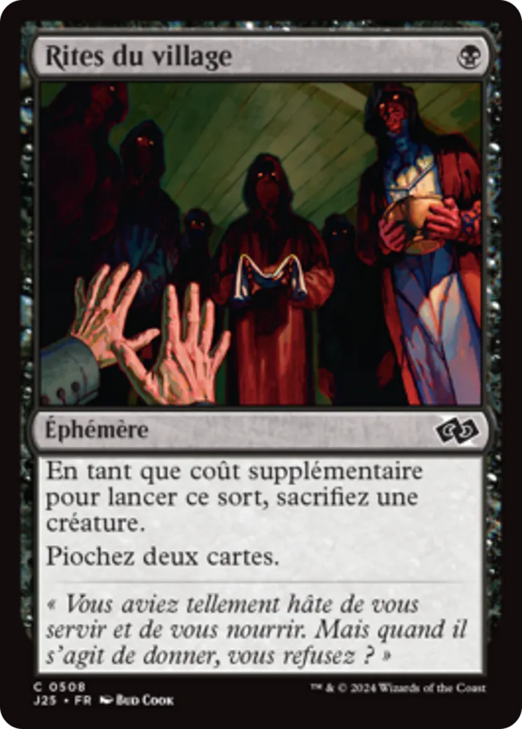 Rites du village — Foundations Jumpstart — Magic: The Gathering