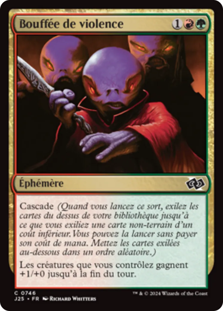 Bouffée de violence — Foundations Jumpstart — Magic: The Gathering