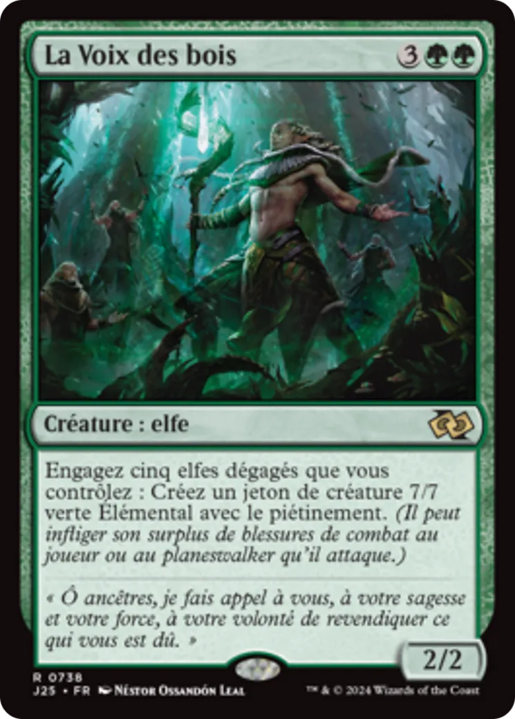 La Voix des bois — Foundations Jumpstart — Magic: The Gathering