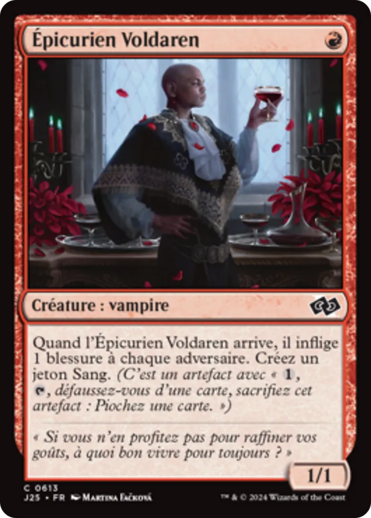 Épicurien Voldaren — Foundations Jumpstart — Magic: The Gathering