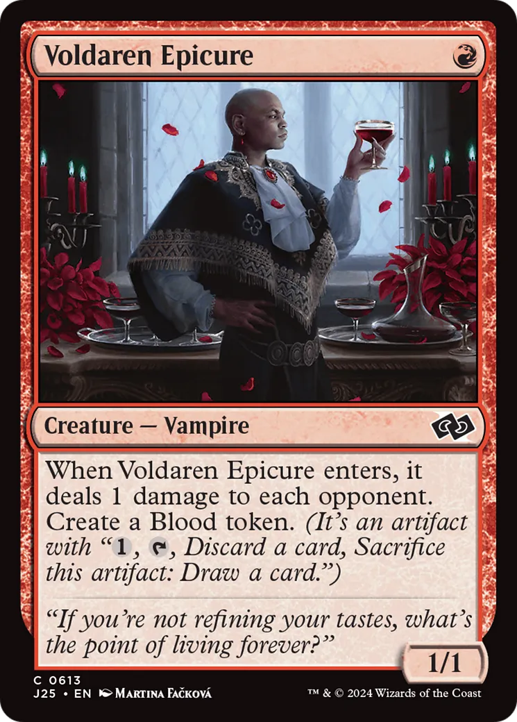 Épicurien Voldaren — Foundations Jumpstart — Magic: The Gathering