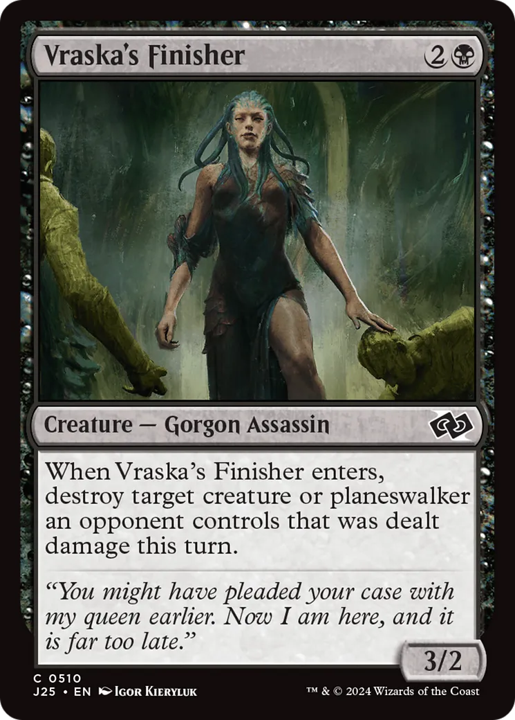 Vraska's Finisher — Foundations Jumpstart — Magic: The Gathering
