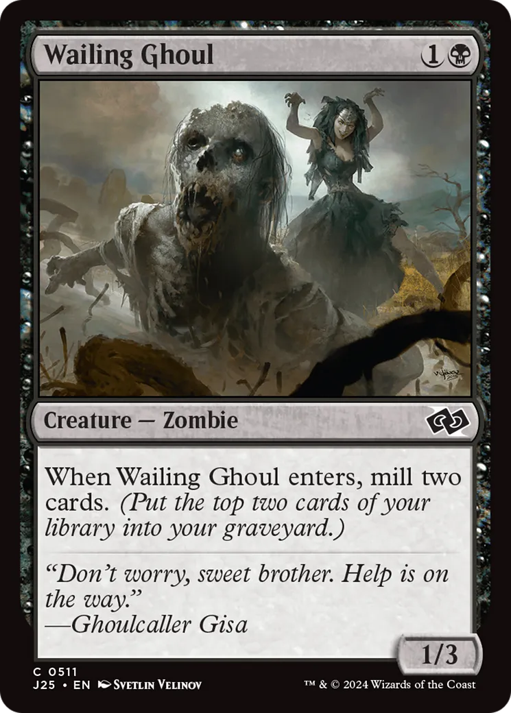 Wailing Ghoul — Foundations Jumpstart — Magic: The Gathering