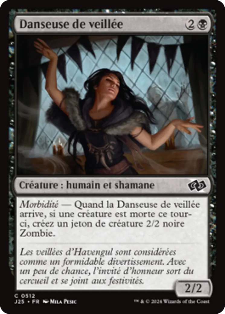 Danseuse de veillée — Foundations Jumpstart — Magic: The Gathering