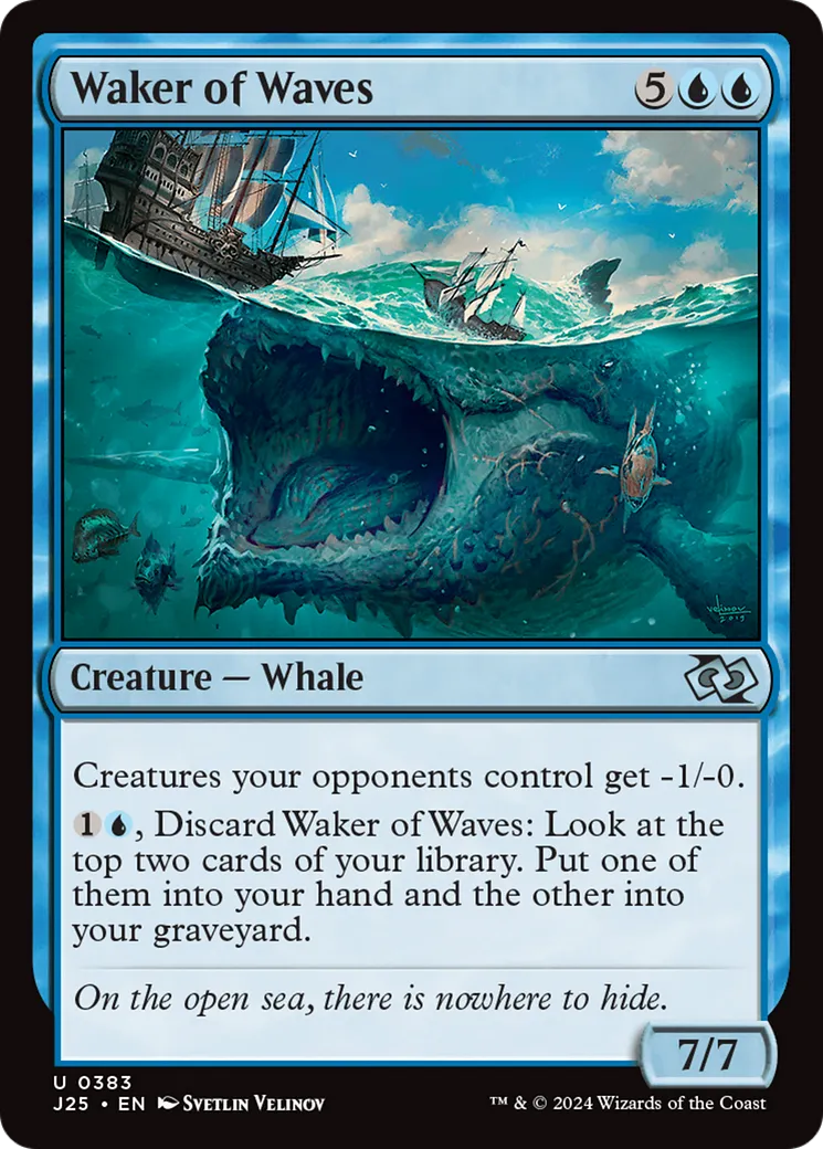Waker of Waves — Foundations Jumpstart — Magic: The Gathering