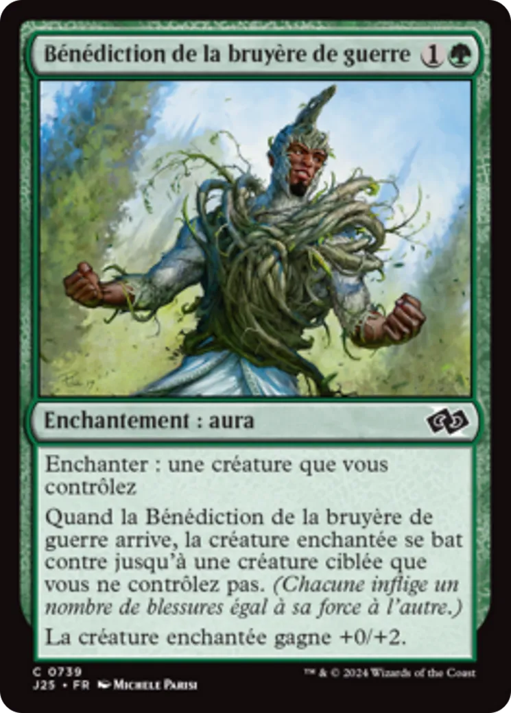 Bénédiction de la bruyère de guerre — Foundations Jumpstart — Magic: The Gathering