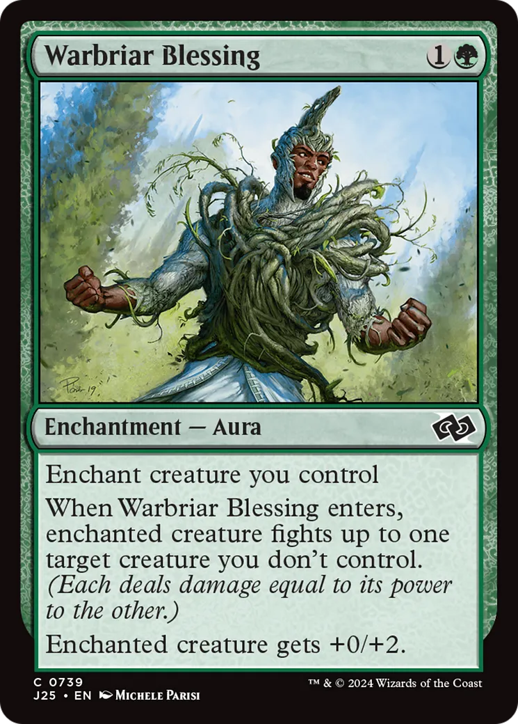 Bénédiction de la bruyère de guerre — Foundations Jumpstart — Magic: The Gathering
