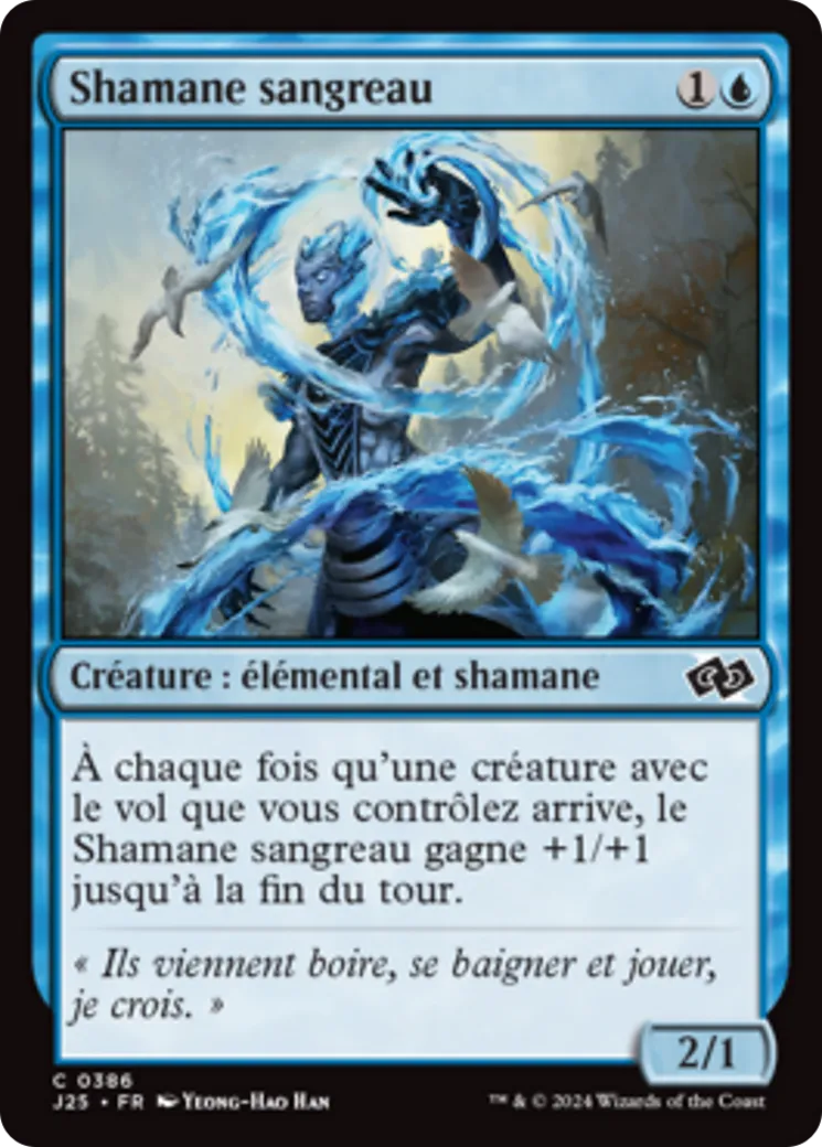 Shamane sangreau — Foundations Jumpstart — Magic: The Gathering