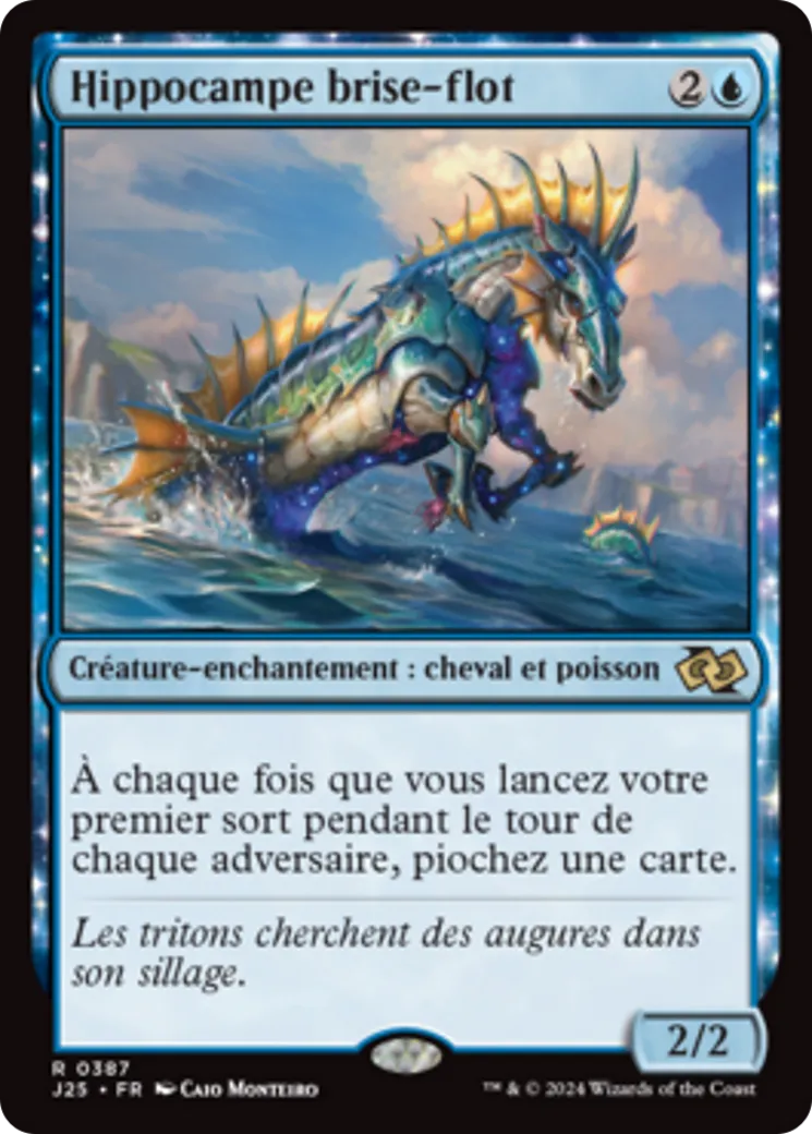 Hippocampe brise-flot — Foundations Jumpstart — Magic: The Gathering