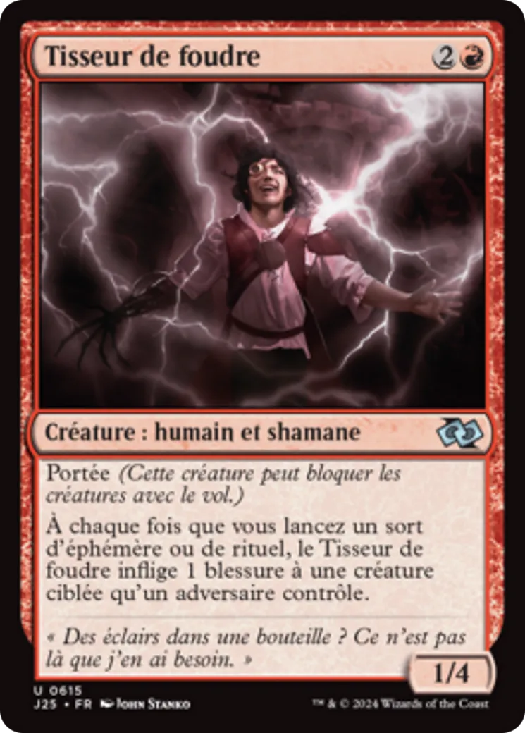 Tisseur de foudre — Foundations Jumpstart — Magic: The Gathering