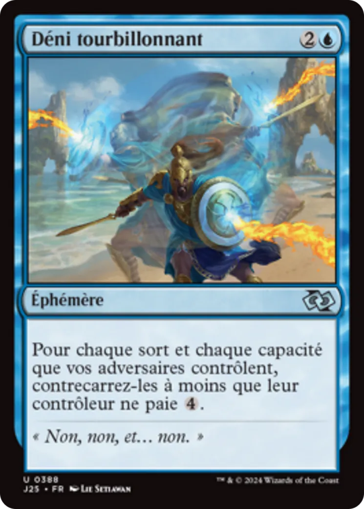 Déni tourbillonnant — Foundations Jumpstart — Magic: The Gathering